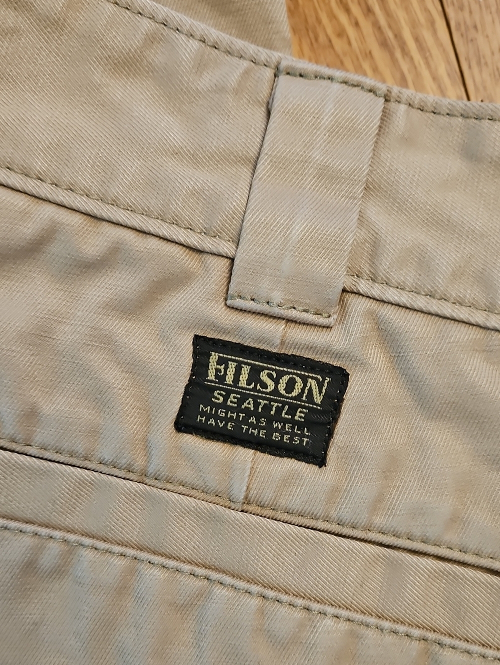 Filson Men's Khaki/Tan Chinos - Sturdy Everyday Pants